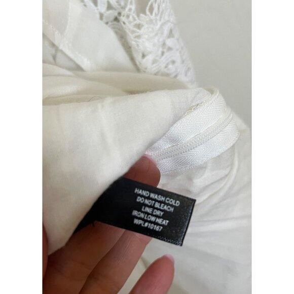 NWT AQUA Sundress Cotton Lined Flowy Dress XL Bloomindales - Picture 12 of 12